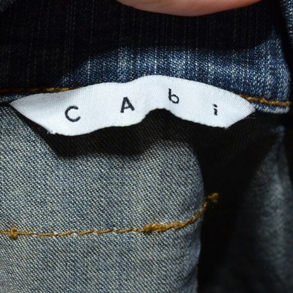 Cabi Woman's Denim Jacket Size Medium - Picture 9 of 11